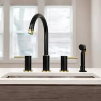 Brass Kitchen Faucet